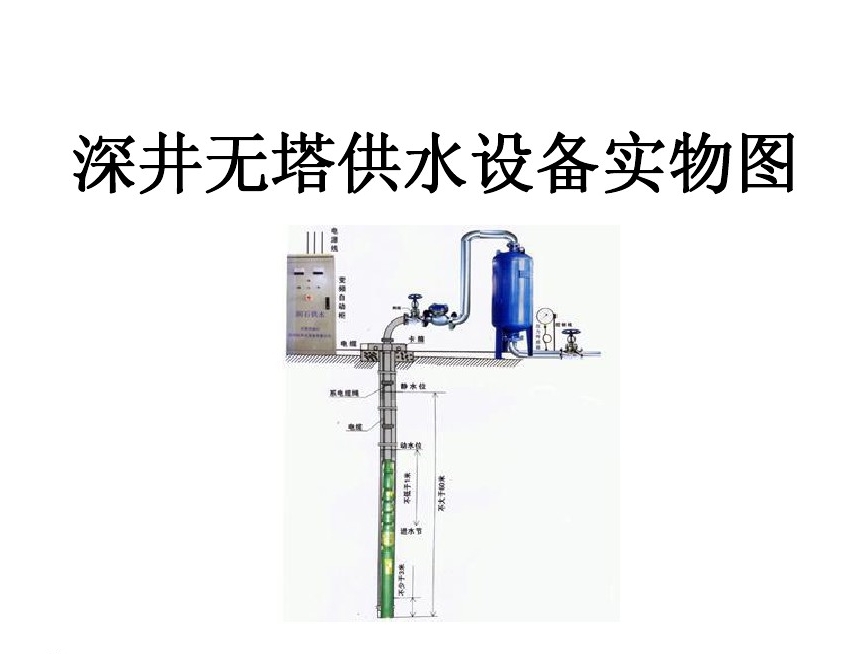 张家港市井泵无塔式供水设备